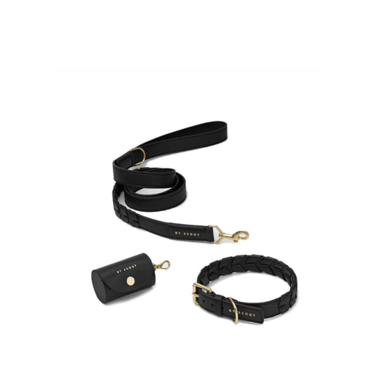 MELA CASPITA STANDARD LEASH by BY SCOUT WS (BLACK)