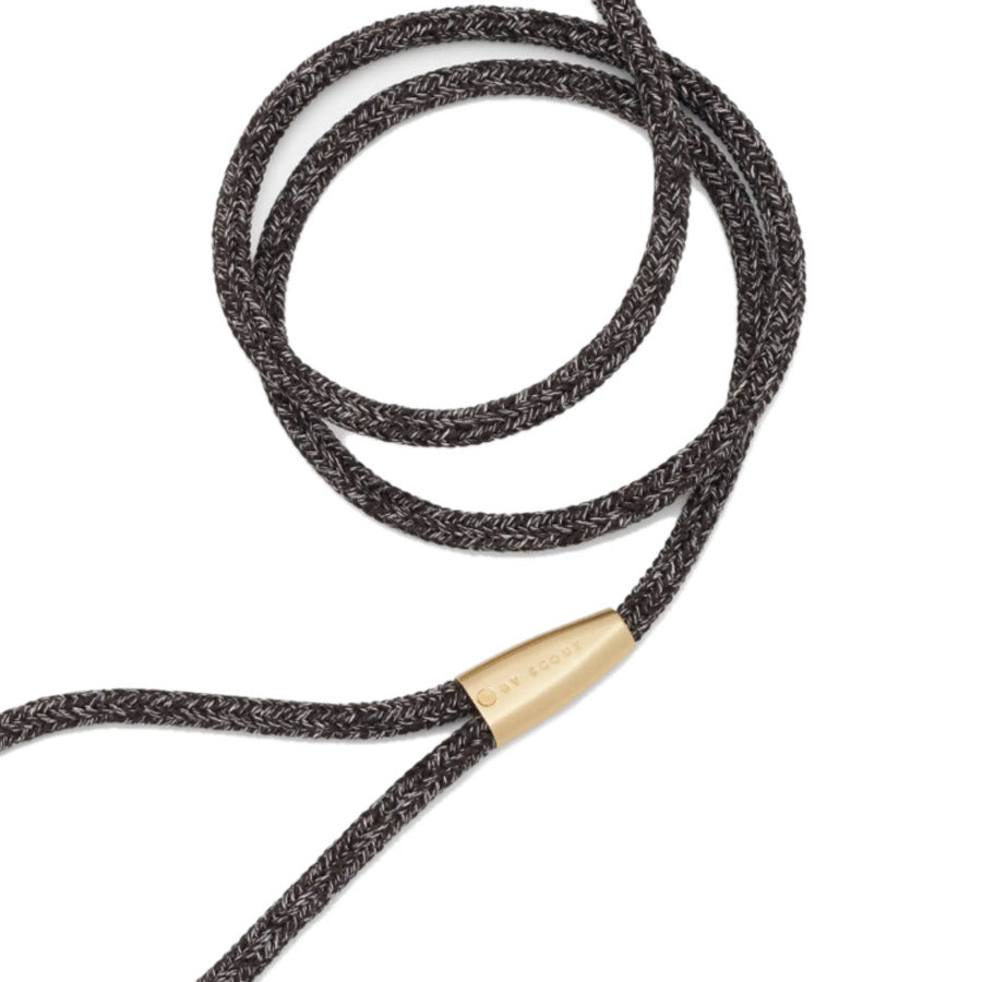 EVERY STANDARD ROPE LEASH by BY SCOUT WS (BLACK BLEND)