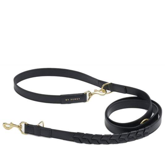 MELA CASPITA ADJUSTABLE CITY LEASH by BY SCOUT WS (BLACK)