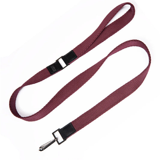 RIBBON CLASSIC LEASH  by FRIDA FIRENZE WS (WINE)