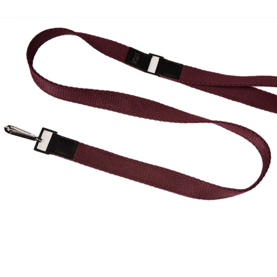 RIBBON CLASSIC LEASH  by FRIDA FIRENZE WS (WINE)
