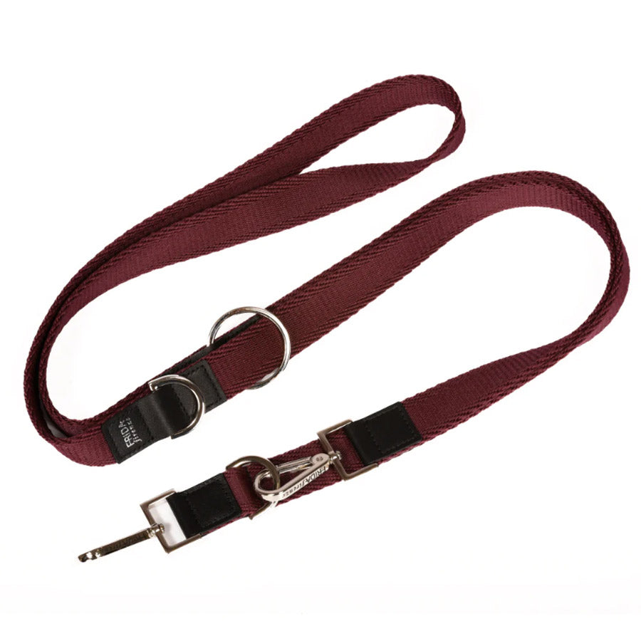 RIBBON SHOULDER LEASH  by FRIDA FIRENZE WS (WINE)