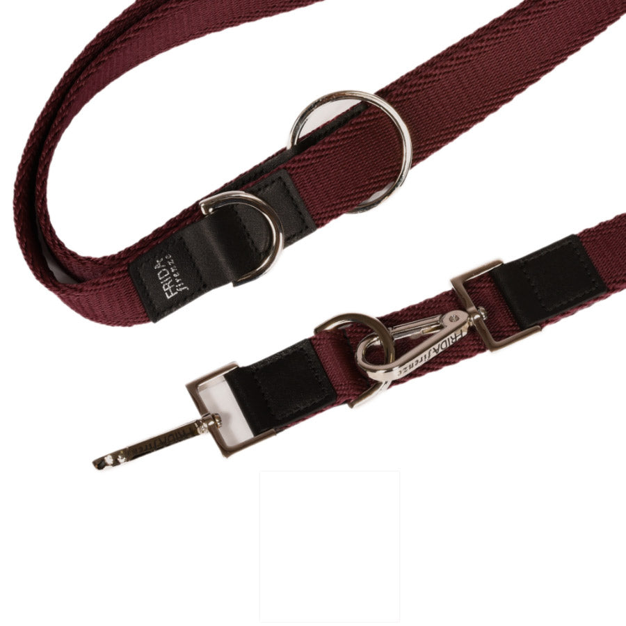 RIBBON SHOULDER LEASH  by FRIDA FIRENZE WS (WINE)