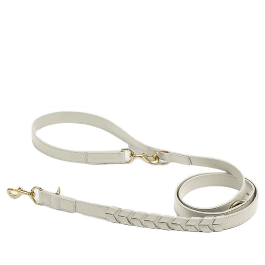MELA CASPITA ADJUSTABLE CITY LEASH by BY SCOUT WS (CREAM)