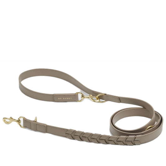 MELA CASPITA ADJUSTABLE CITY LEASH by BY SCOUT WS (TAUPE)