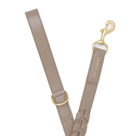 MELA CASPITA STANDARD LEASH by BY SCOUT WS (TAUPE)
