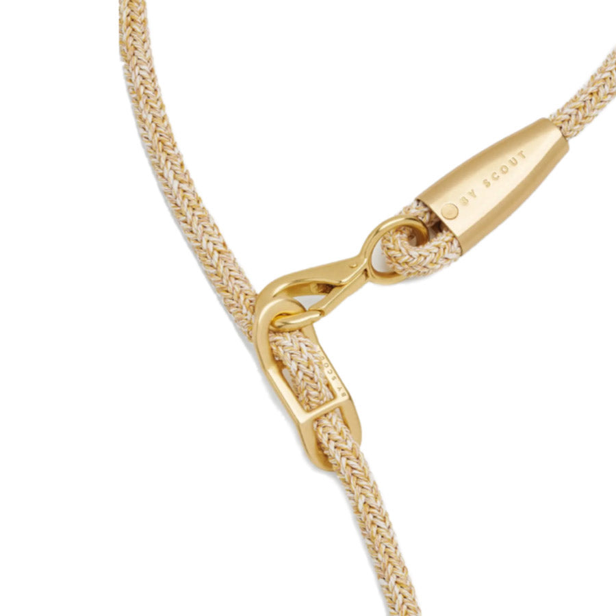 EVERY ADJUSTABLE ROPE LEASH by BY SCOUT WS (SAND BLEND)