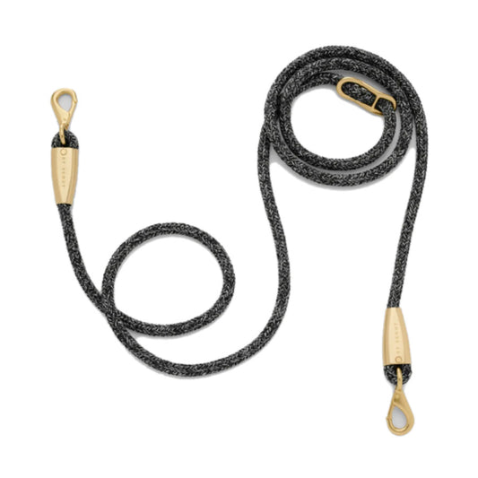 EVERY ADJUSTABLE ROPE LEASH by BY SCOUT WS (BLACK BLEND)