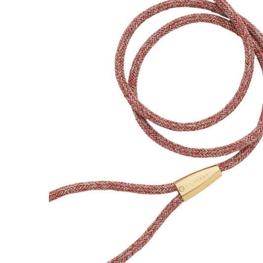 EVERY STANDARD ROPE LEASH by BY SCOUT WS (RED BLEND)
