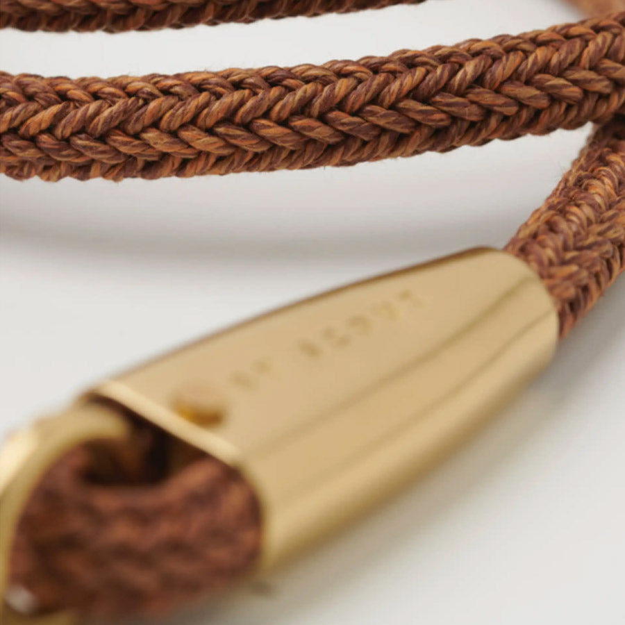 EVERY STANDARD ROPE LEASH by BY SCOUT WS (BROWN BLEND)