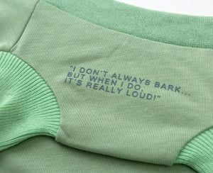 T-Shirt With Funny Slogan by OVERGLAM DS (GREEN)