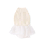 Load image into Gallery viewer, Knitwear with Skirt by OVERGLAM DS (CREAM)
