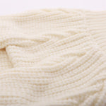 Load image into Gallery viewer, Knitwear with Skirt by OVERGLAM DS (CREAM)
