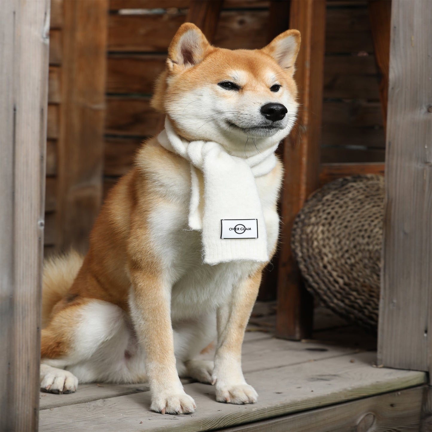 Woolen Scarf by OVERGLAM DS (WHITE)