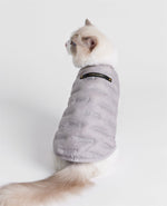 Load image into Gallery viewer, Sleeveless Button-up Jacket without Hood by OVERGLAM DS (GREY)
