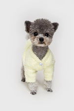 Load image into Gallery viewer, Fleece Cardigan by OVERGLAM DS (LIGHT YELLOW)
