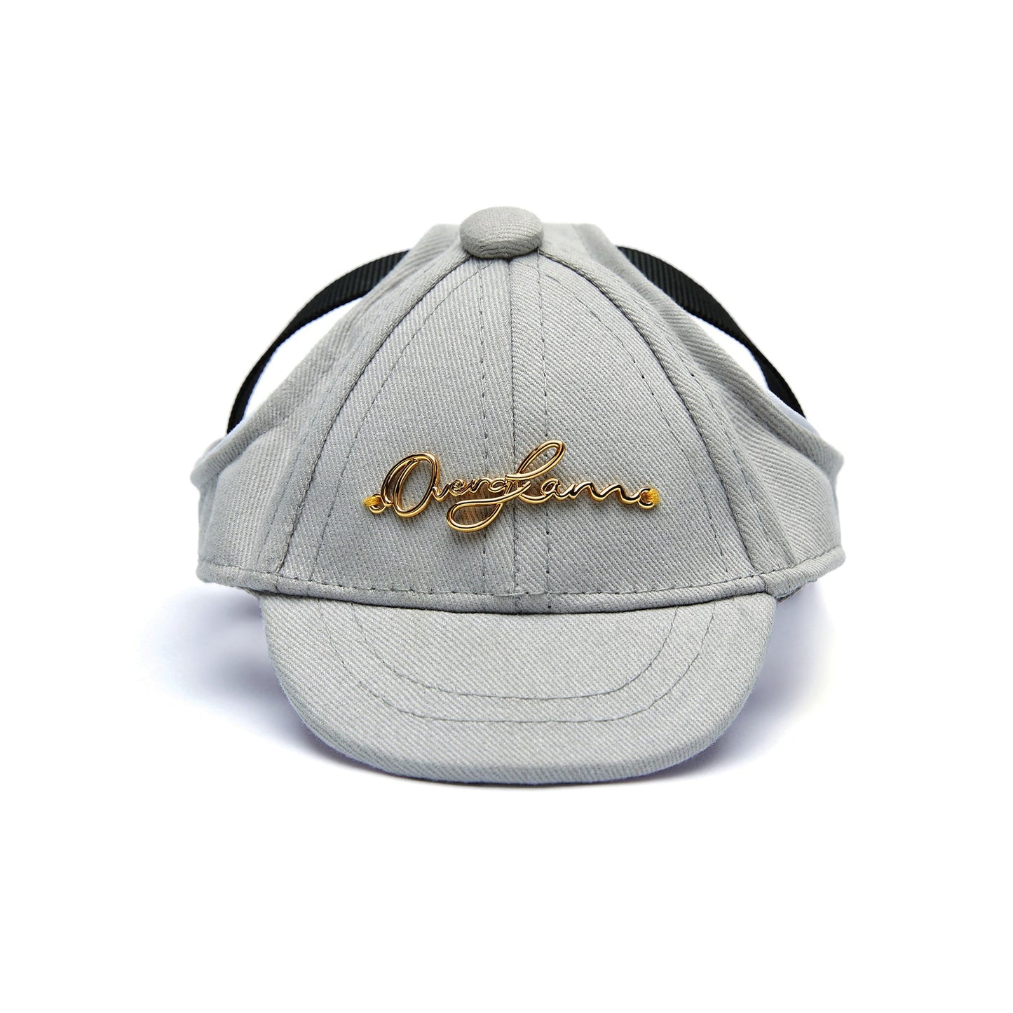 Puppy Cap With Golden Logo by OVERGLAM DS (GREY)
