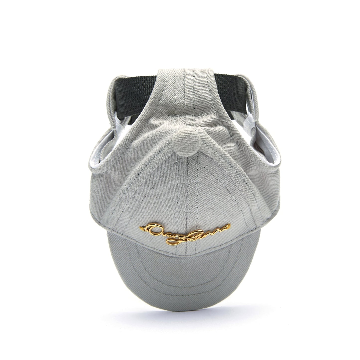 Puppy Cap With Golden Logo by OVERGLAM DS (GREY)