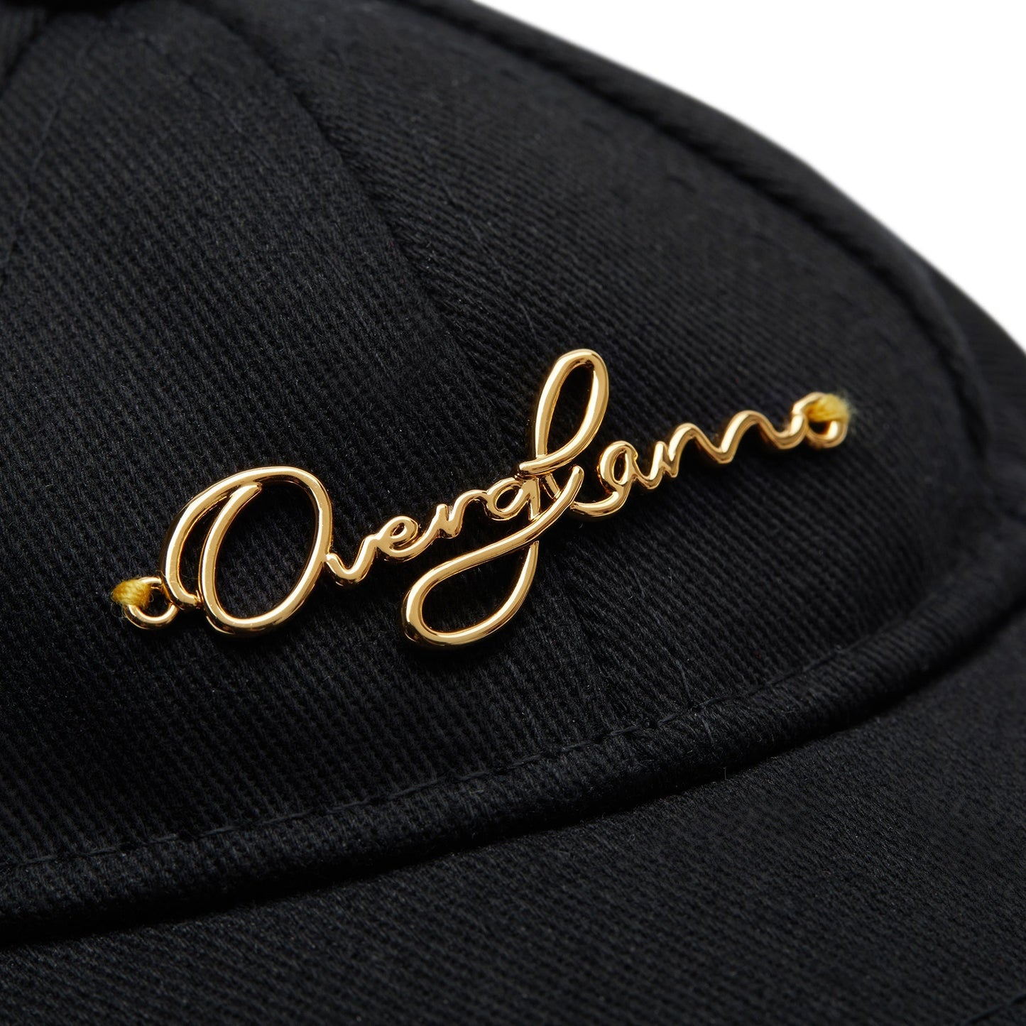 Puppy Cap With Golden Logo by OVERGLAM DS (BLACK)