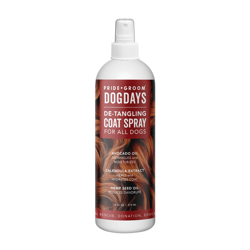 DOGDAYS Leave-In Detangling Spray — Hydrating, Frizz-Control Formula for All Coat Types