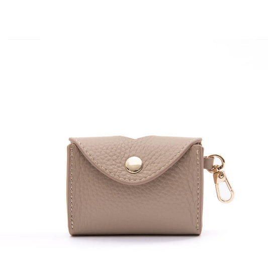 LEATHER WASTE BAG HOLDER by OVERGLAM WDS (KHAKI)