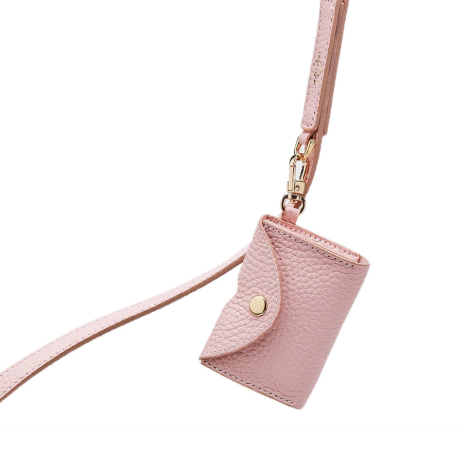 LEATHER WASTE BAG HOLDER by OVERGLAM WDS (PINK)