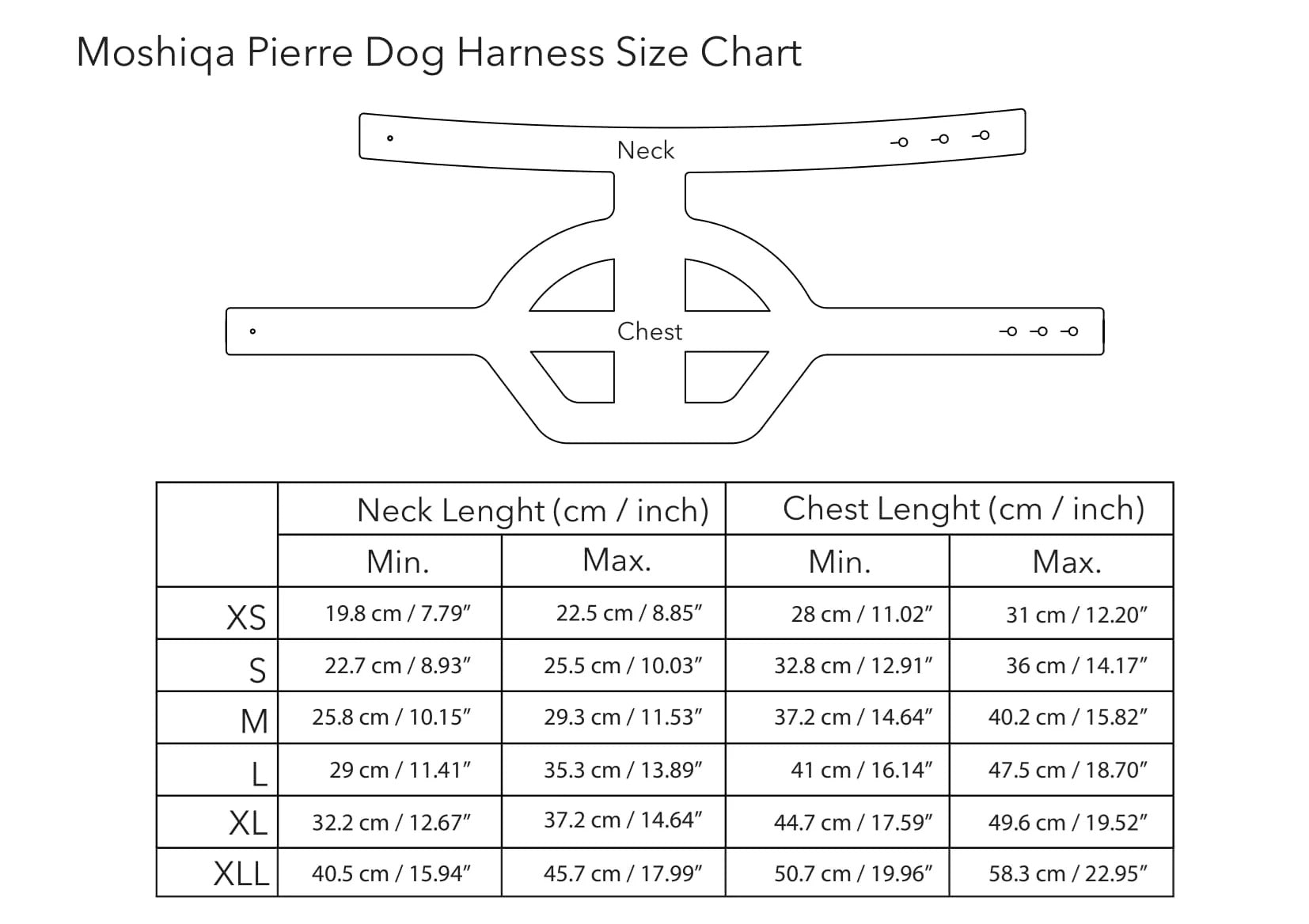 Pierre Dog Harness By Moshiqa