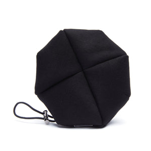 Beret With Metal Buckle by OVERGLAM DS (BLACK)