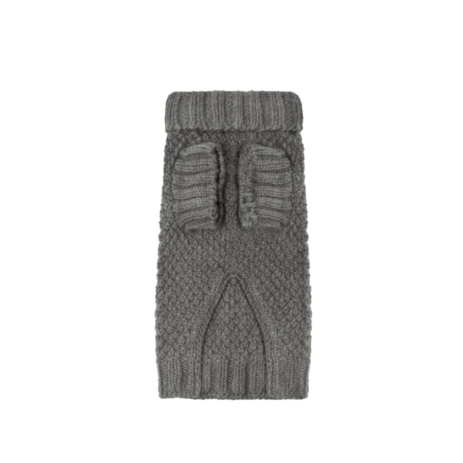 ALLEN BOBBLE DOG JUMPER by LISH LONDON WS (GREY)