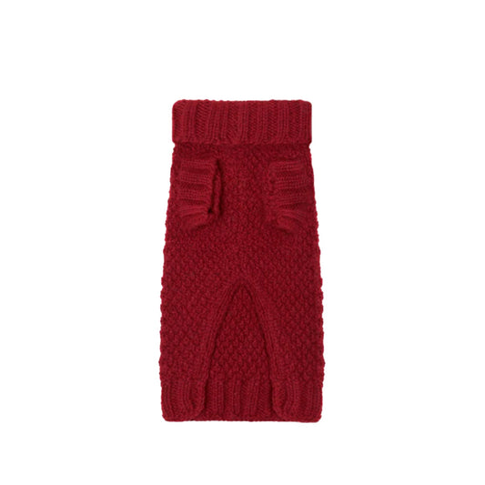 ALLEN BOBBLE DOG JUMPER by LISH LONDON WS (RED)