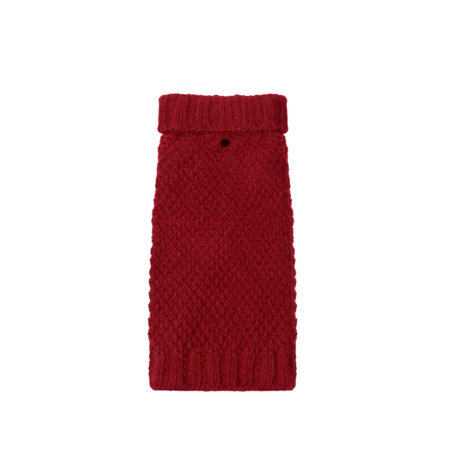 ALLEN BOBBLE DOG JUMPER by LISH LONDON WS (RED)