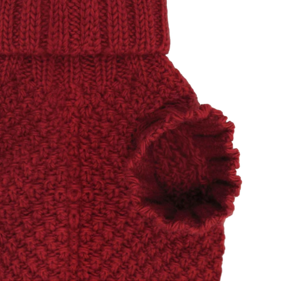 ALLEN BOBBLE DOG JUMPER by LISH LONDON WS (RED)