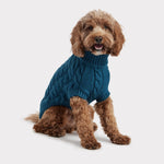 Load image into Gallery viewer, CHALET DOG SWEATER by GF PET WDS (DARK TEAL)
