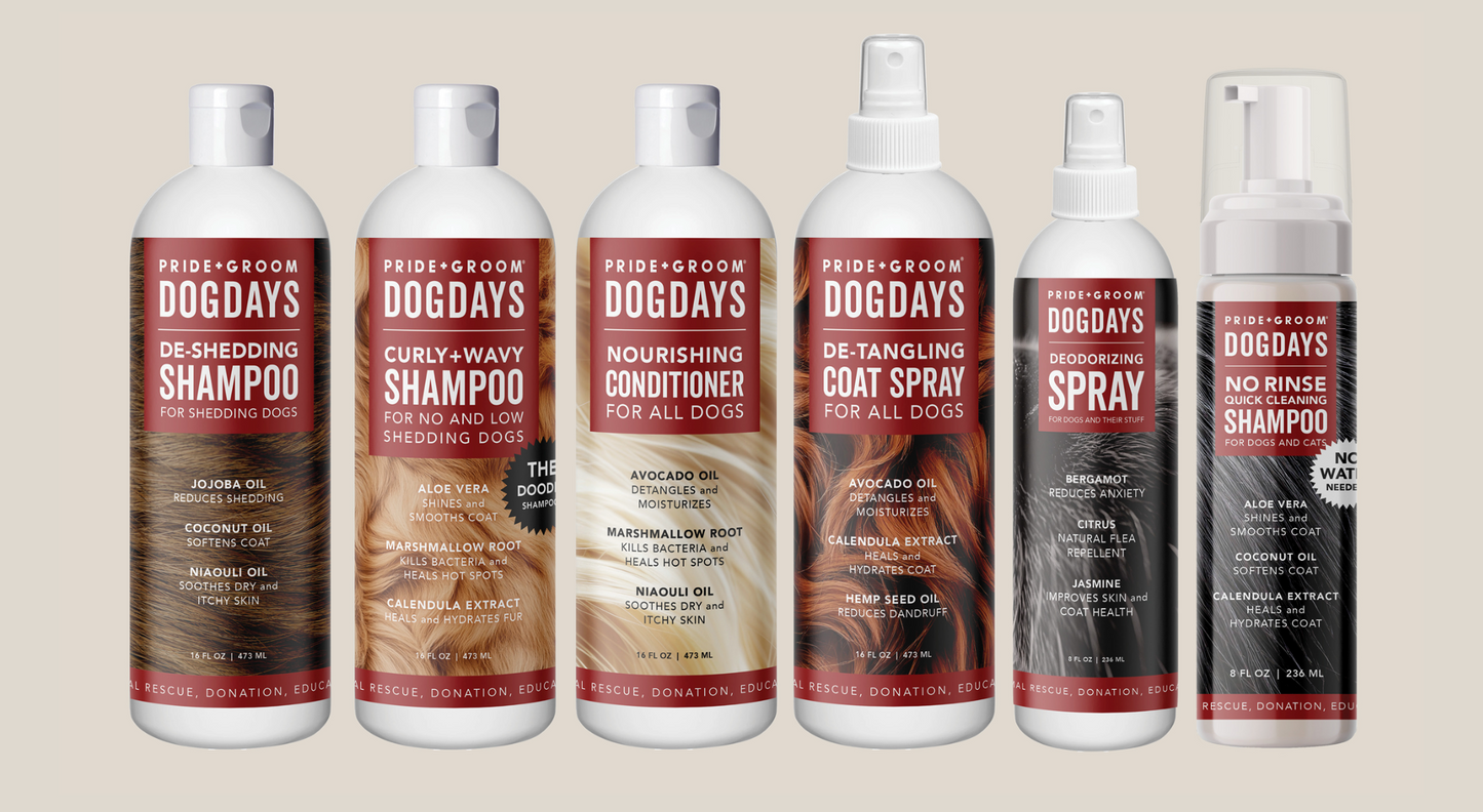 DOGDAYS Leave-In Detangling Spray — Hydrating, Frizz-Control Formula for All Coat Types