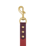 Load image into Gallery viewer, Spencer Pomegranate Red Luxury Designer Dog Leash by LISH LONDON
