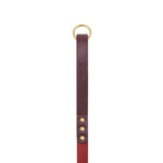 Load image into Gallery viewer, Spencer Pomegranate Red Luxury Designer Dog Leash by LISH LONDON
