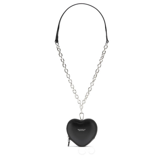 HEART POUCH by BAURDELLE WS (BLACK)