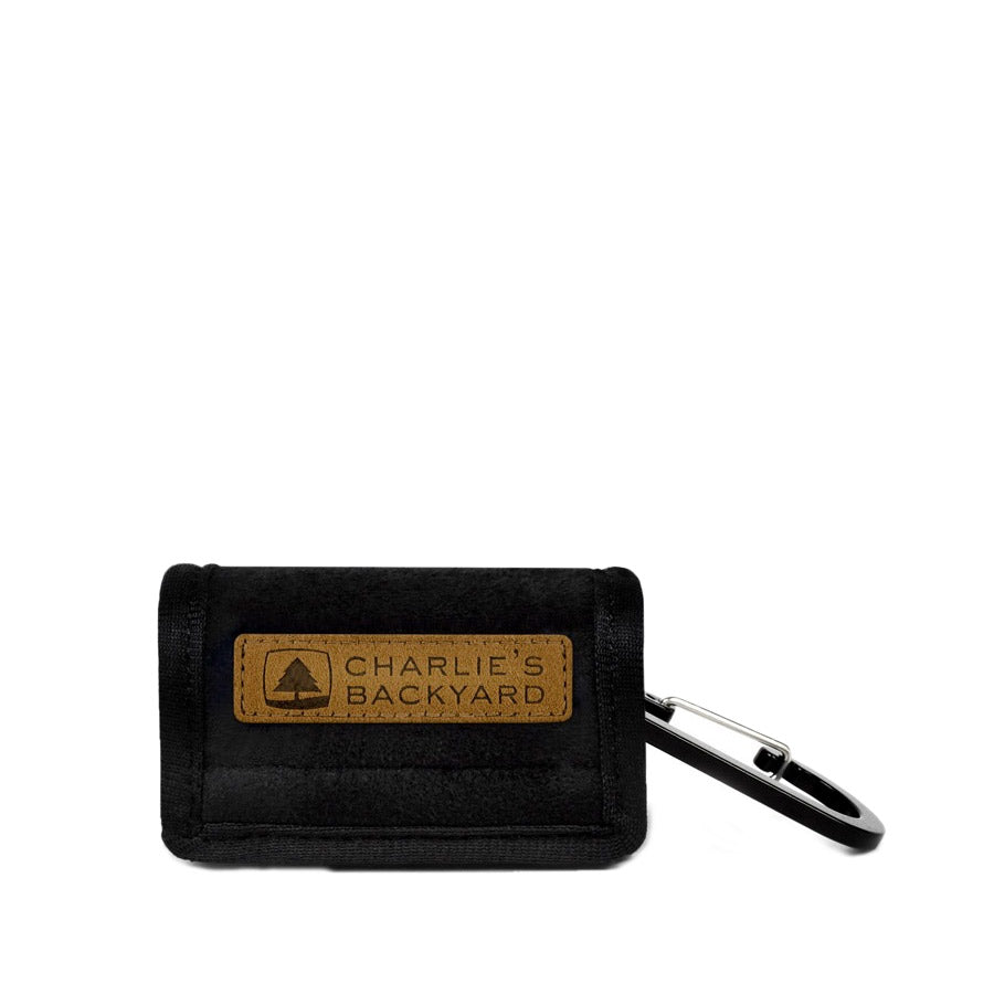 EASY POOBAG POUCH by CHARLIE'S BACKYARD WS (BLACK)