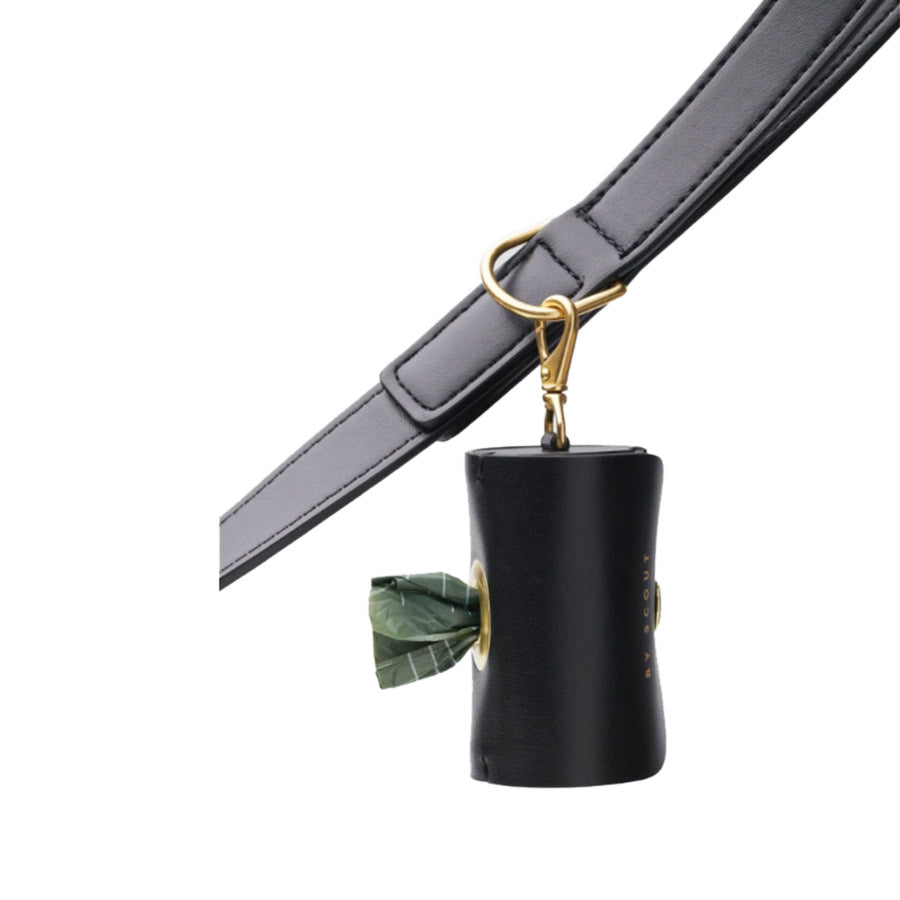 MELA CASPITA WASTE BAG HOLDER by BY SCOUT WS (BLACK)